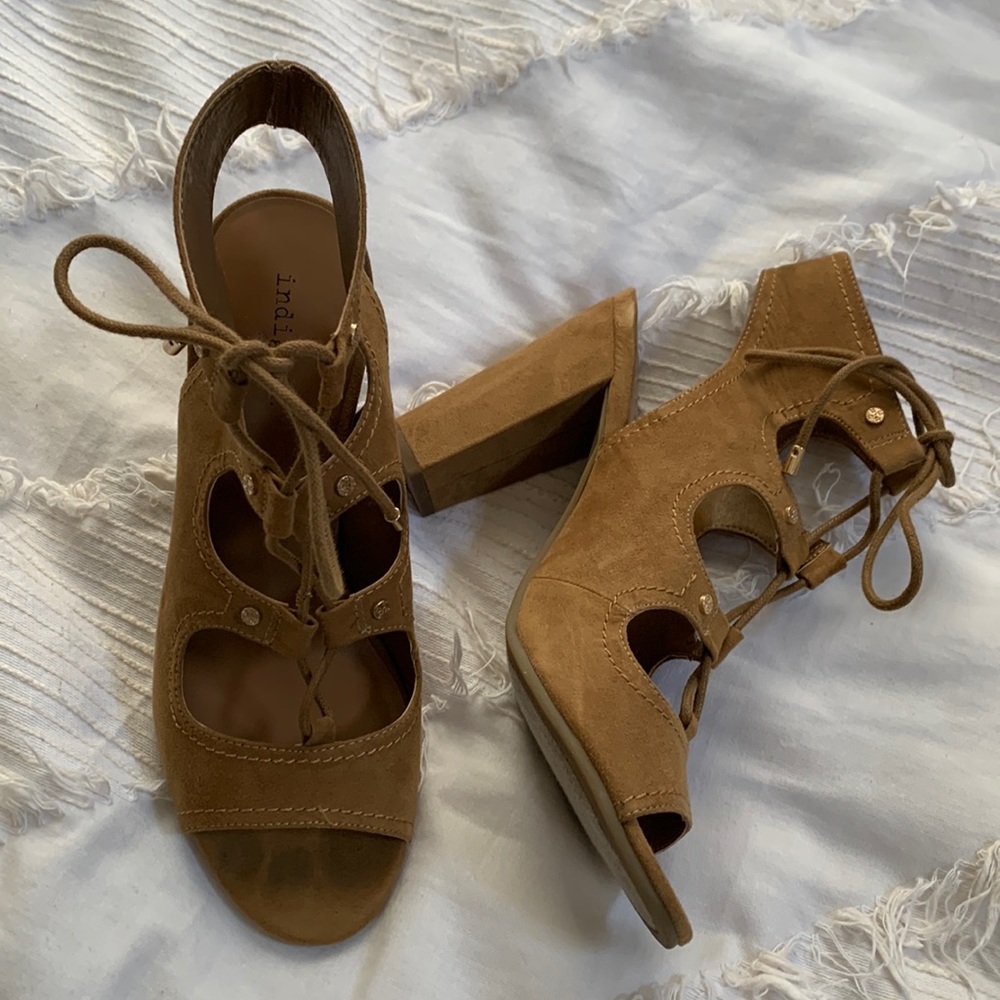 Brown heels